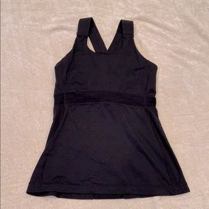 Lululemon Push Ur Limits Tank - Black - Size 4